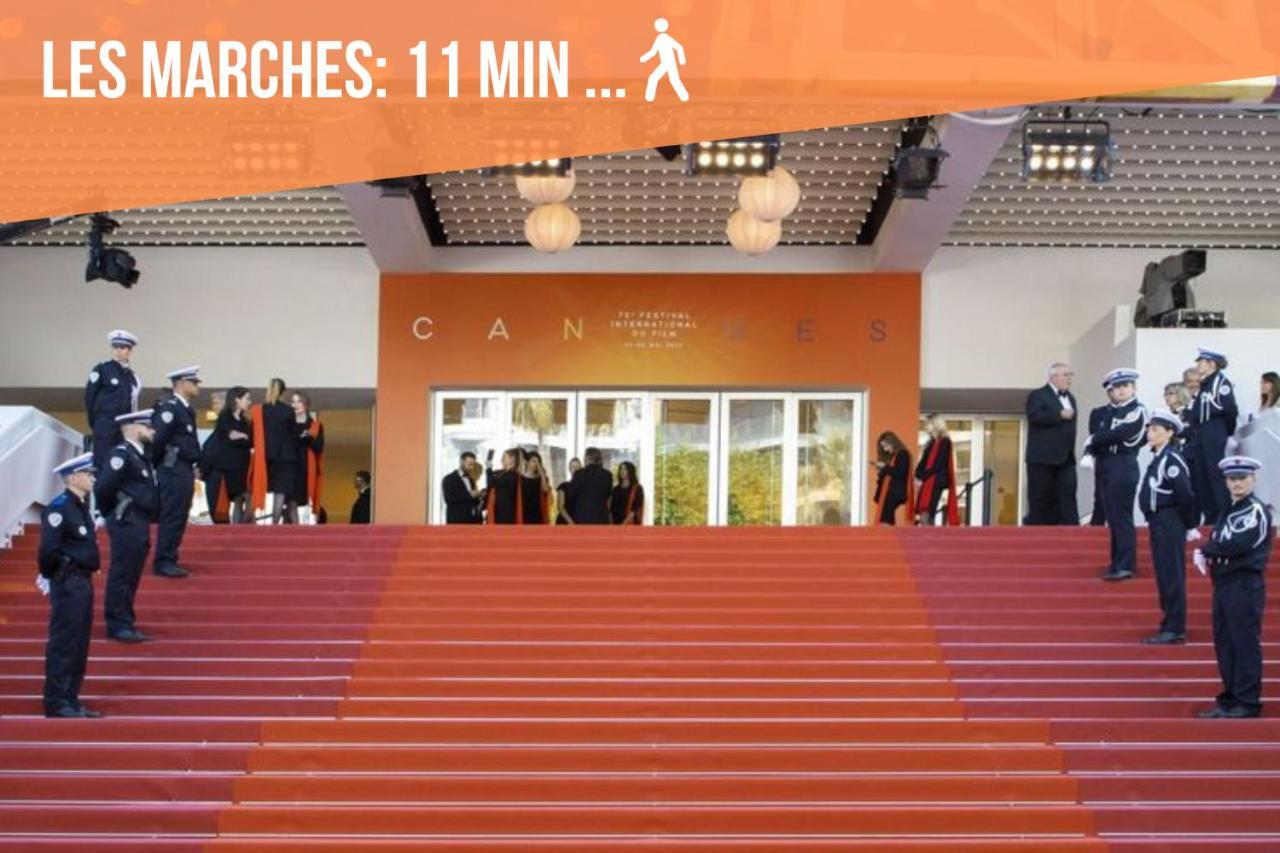 Le Clemenceau By Apirent #Cosy #200M Des Plages #Wifi Cannes Exterior foto